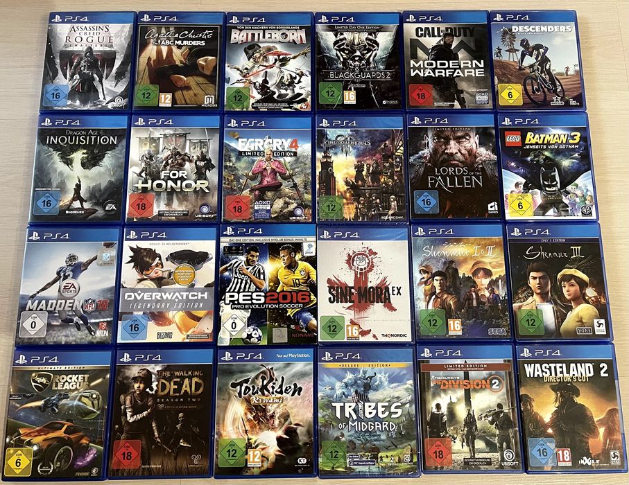 Playstation 4 PS4 игри Всяка по 8€