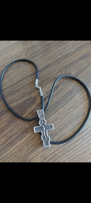 Православени сребърни кръстове 925 Двулицеви