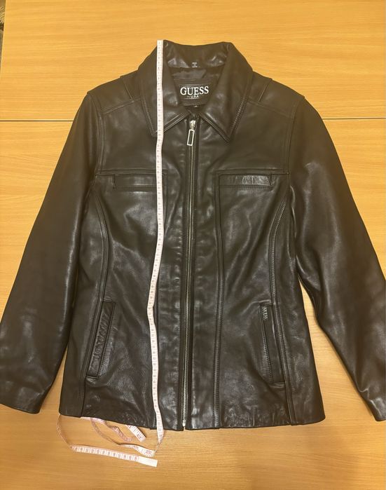Куртка женская Guess кожаная натуральная кожа оригинал M