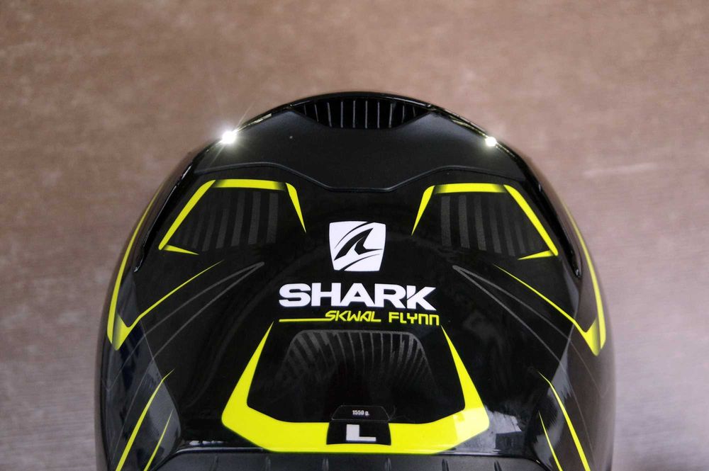 Casca moto Shark Skwal Flynn 2 LED, marime L, impecabila, ca noua