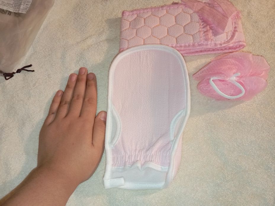 Набор мочалок для душа детям