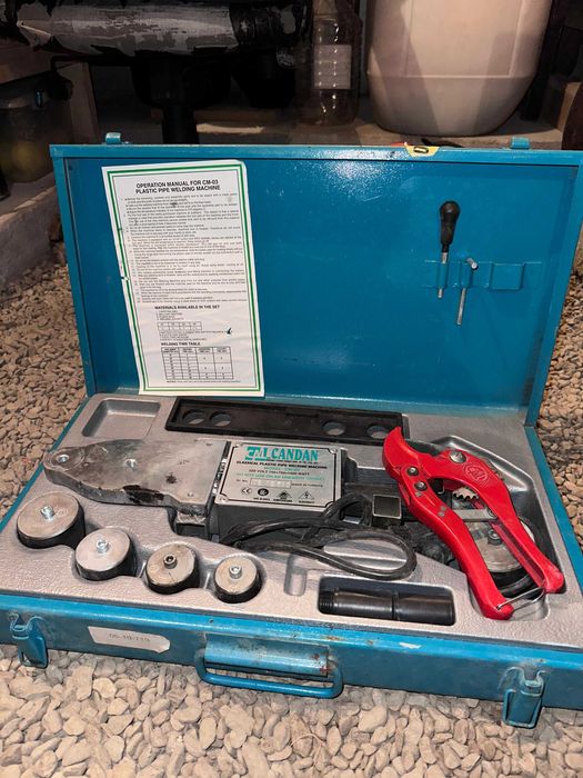 Set aparat de sudura PPR Candan CM-03