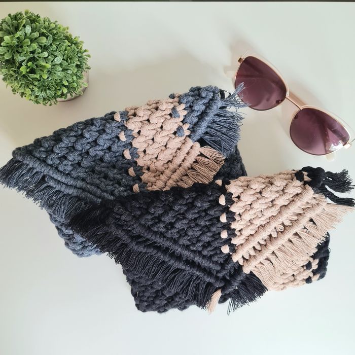 Клъч Чанта Ръчна Изработка в Бохо Стил, Макраме Чанта