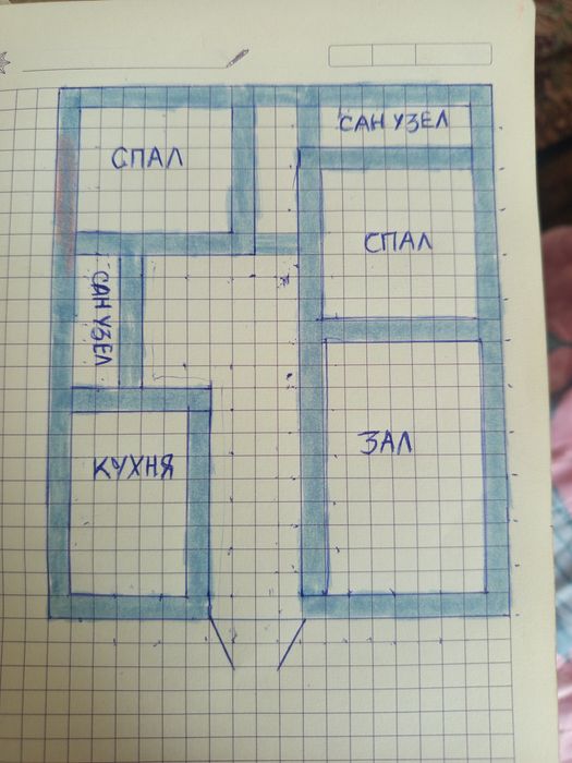Уй сотилади .келес куктеракда .махалла зур.локация Зур.