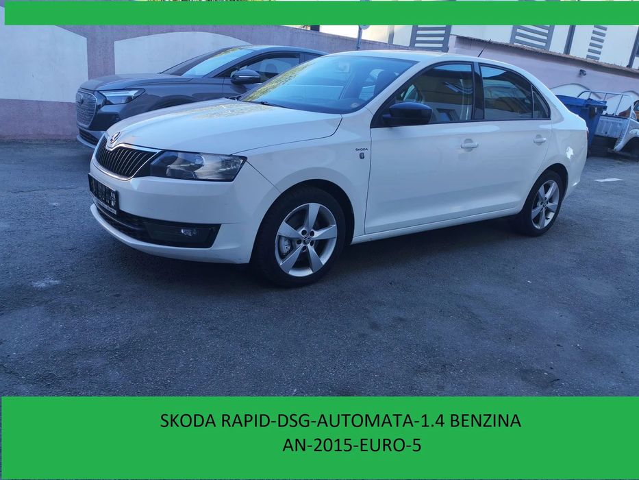 Skoda RAPID Rapid, Benzina 1.4-Euro-5,Garantie, Automata DSG-an 2015