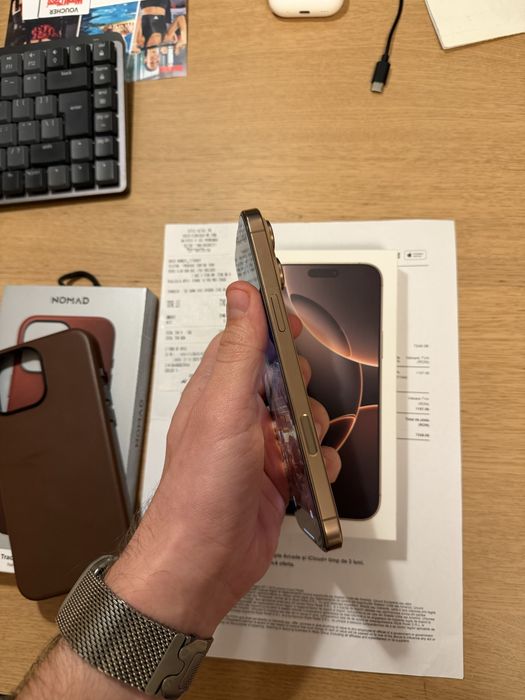 iPhone 16 Pro Max 256GB 100% battery garantie iStyle