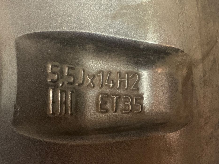 Диски с летней резиной r14