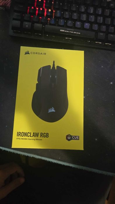Mouse Gaming Corsair Ironclaw RGB Wired