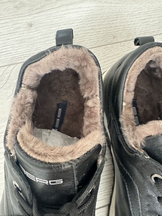 Кромсовки с мехом, полусапожки
