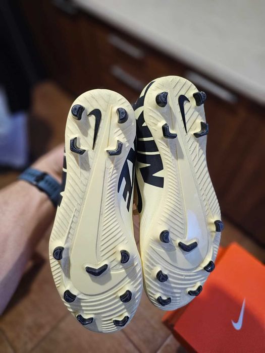 Ghete fotbal copii - Nike Mercurial Vapor 15 MG JR - iarba 38.5
