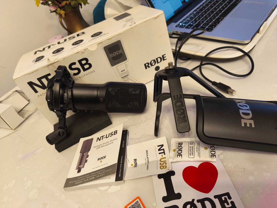 Microfon RØDE NT-USB – profesional, doar testat