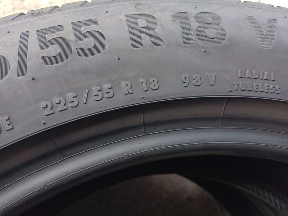 4 anvelope de vara Continental 225/55 R18 dot 2419
