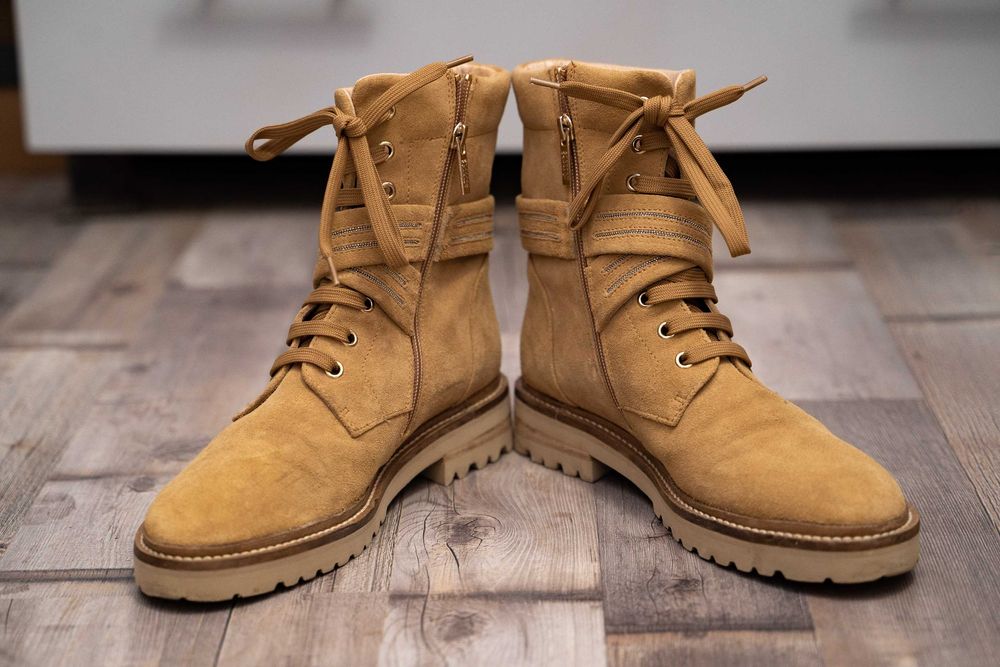 Ghete de Piele intoarsa Dama STEFFEN SCHRAUT