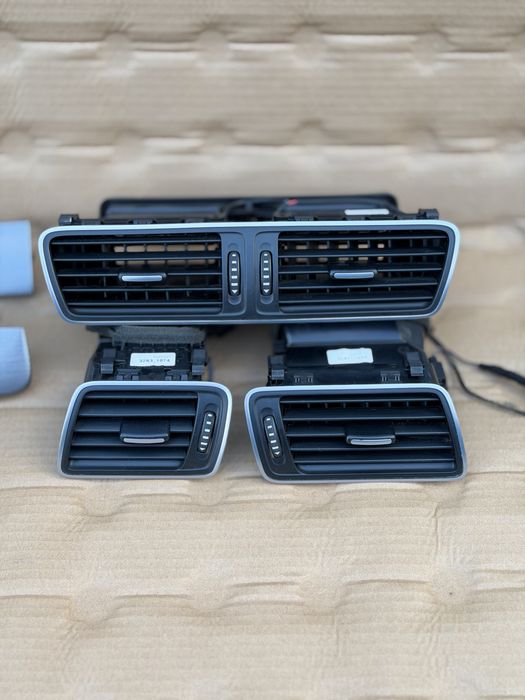 Fete Usi VW Passat B7 B6 Crem Bej, Panou Clima Gen 3