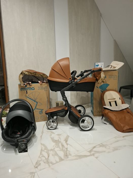 Mima Xari 3 в 1 комбинирана количка пълен комплект