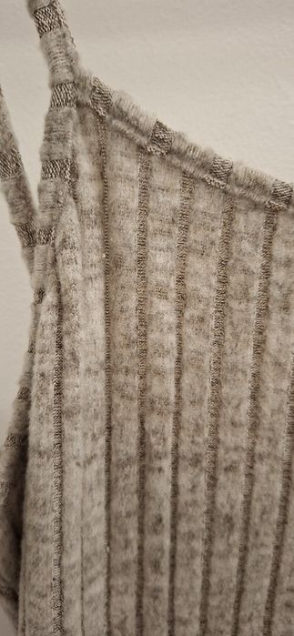 Рипсена рокля с жилетка