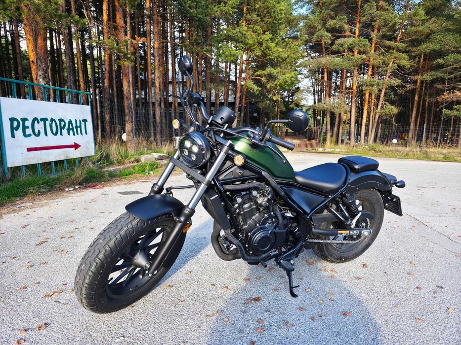 Нов мотор Honda Rebel 500
