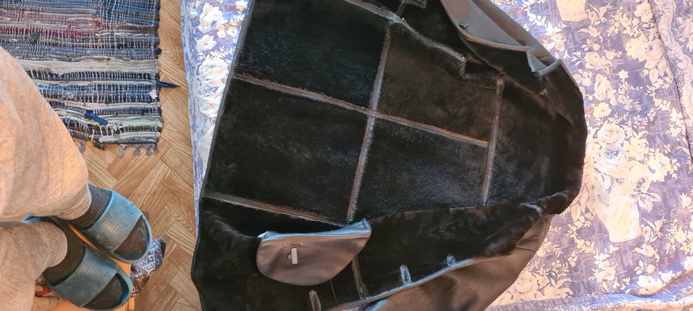 Мужская дубленка