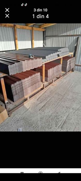 Tablă cutată colorată livrăm toată țara oferim livrare gratuită la dom