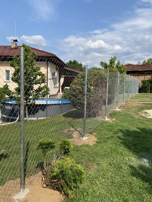 Ограждане на парцели със оградна мрежа