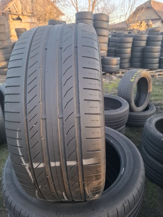 Vand set 4 anvelope 255 45 19 continentalal de vara bune