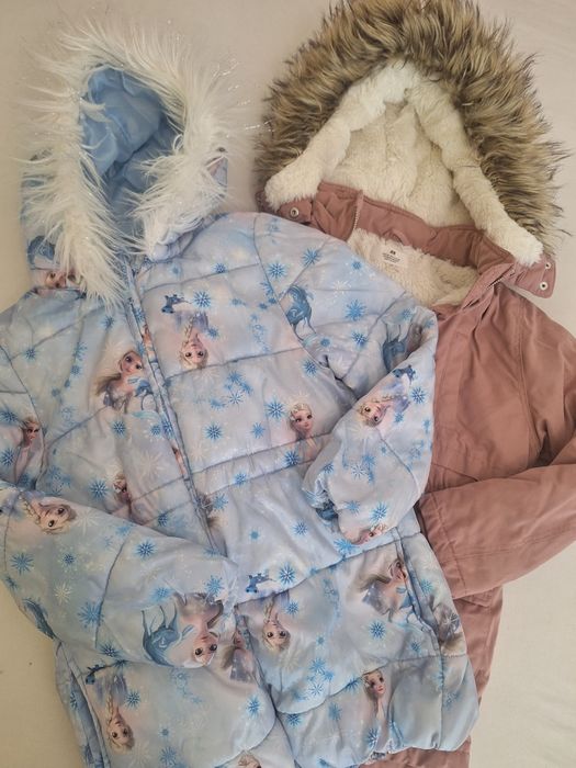 Зимни якета размер 128-134 см.