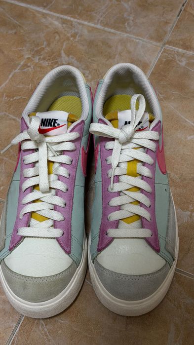 Nike Blazer Low Platform Seafoam Pink