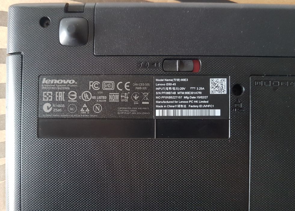 De vânzare  piese laptop Lenovo G50-45- dezmembrez