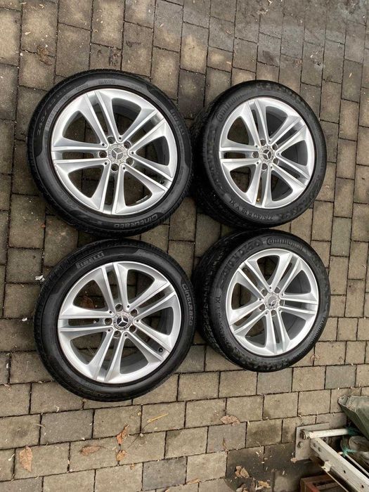Vand set complet Jante + Anvelope de Mercedes CLS.