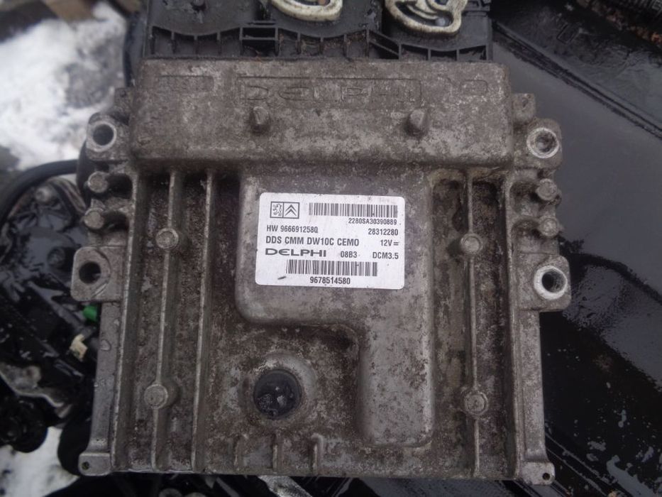 Vand Calculator Motor Ecu Peugeot 508 2.0 HDI 163CP RH02 din 2014 cod:9666912580