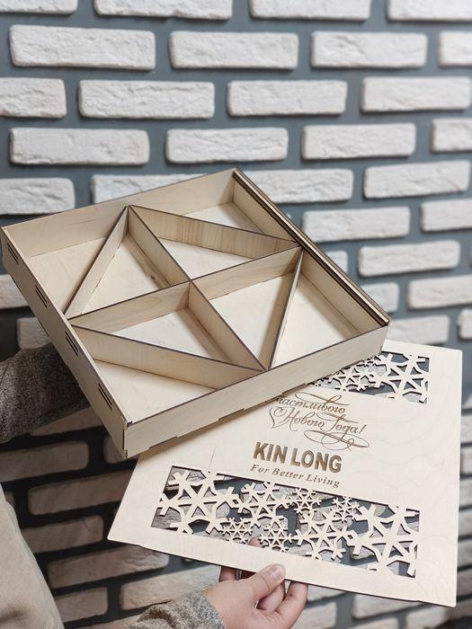 Подарочные деревянные коробки