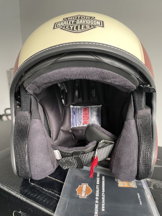 Vand casca moto Harley-Davidson 3/4 Retro mar  XL - noua