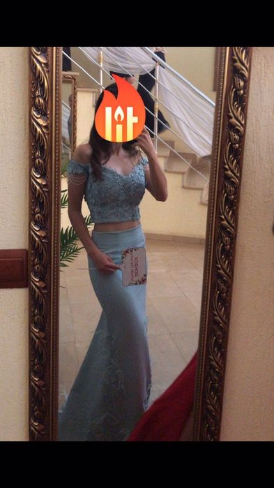 Рокля от две части на турския дизайнер Omur Ozer