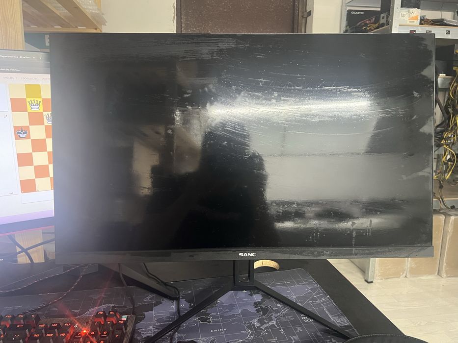 Нерабочий!!! Монитор SANC 144 Hz 27” M2742PH