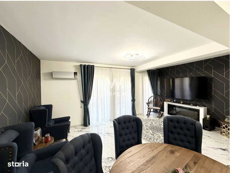 Apartament modern, 3 camere, gradina 86 mp, 2 balcoane - Selimbar