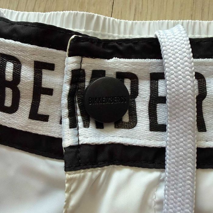 Мъжки бял бански Bikkembergs