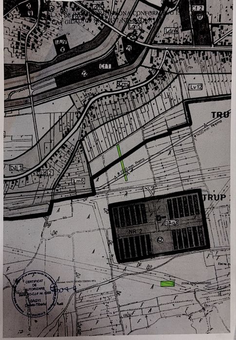 Teren de vanzare gilau 1417 mp