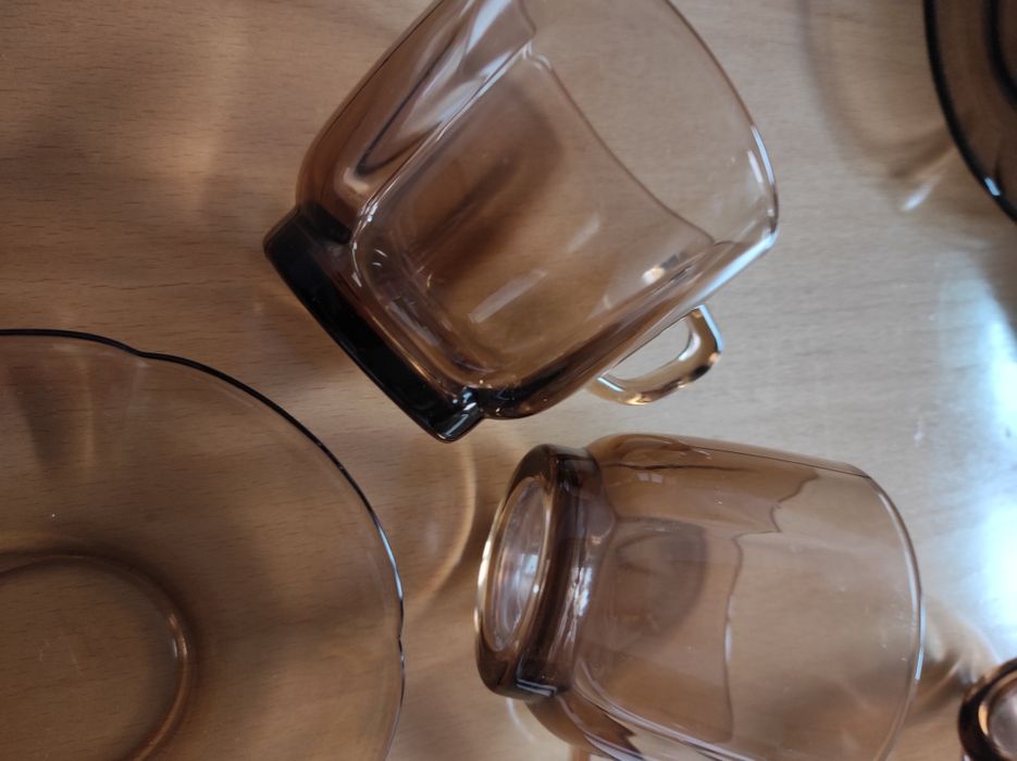 Сервизи за хранене, за чай, за кафе, купички, ваза, пепелник, DURALEX,