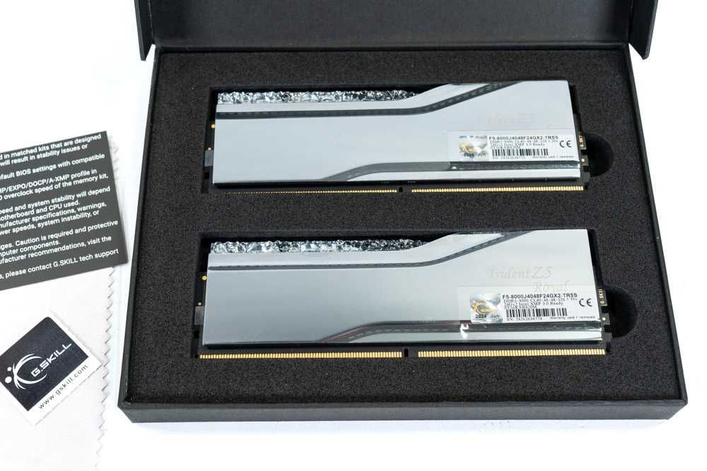 G.Skill Trident Z Royal RGB 48GB (2×24GB) DDR5 8000MHz