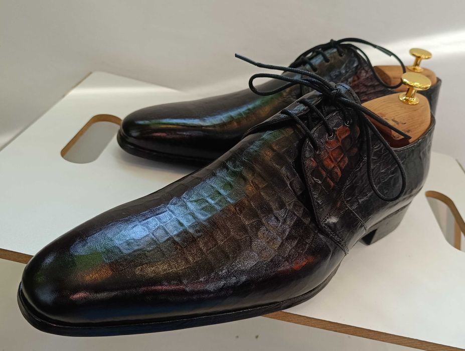 Pantofi de lux 42.5 43 44 44.5 46 Greve NOI lucrati manual piele natur