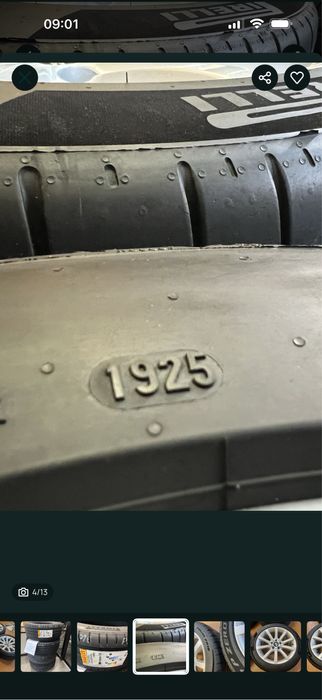 Jante Vara NOI Bmw Seria 5 F10 LCI Facelift senz 245 45 18 PIRELLI ZERO NOI DOT 2025