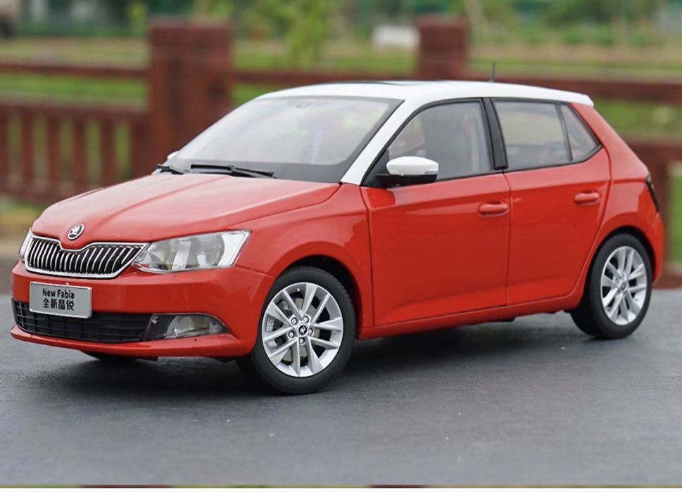 Модель scoda fabia 1/18