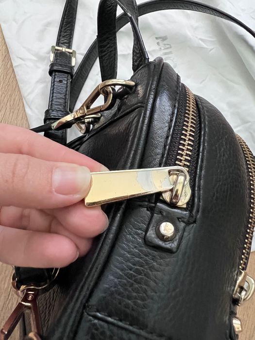 Раница Michael Kors Rhea Mini от естествена кожа