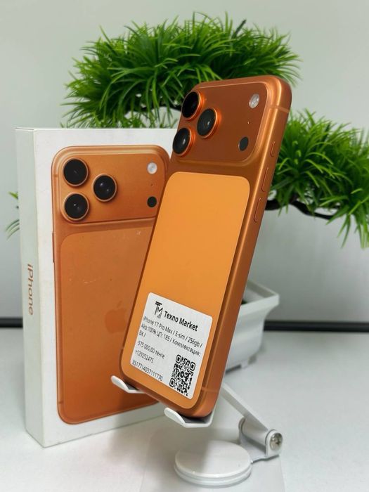 Iphone 17 pro max |256 gb| akb 100%|цп 185 | e-sim