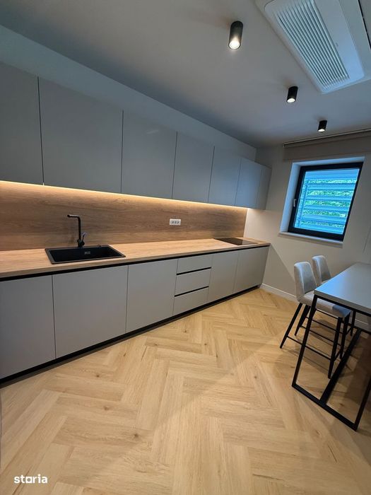 AFI Home North-2 camere,mobilat&utilat,gradina+1 loc parcare