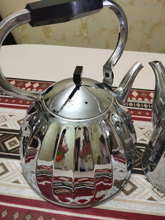 Мельхиоровые чайник