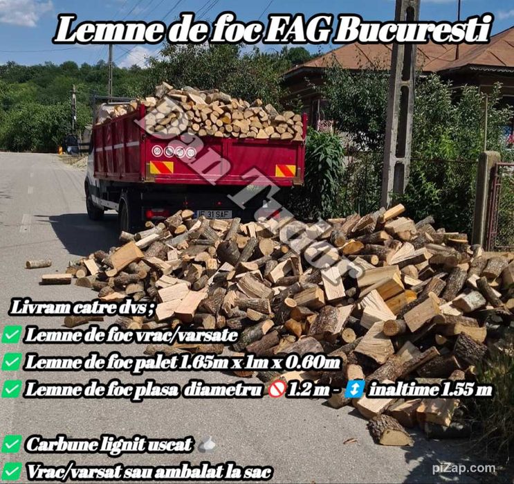 Depozit lemne de foc autorizat , cu lemne de foc de calitate 10%
