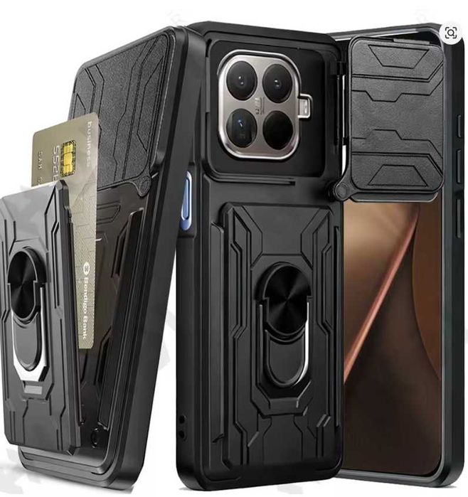 Xiaomi Readmi 13C калъф, с капаче, магнит и card holder