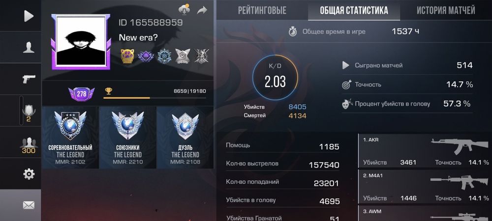 Продам акк в стендофф 2