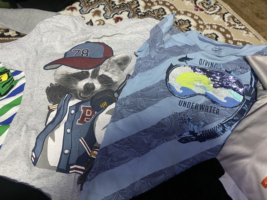 Футболки и шорты на 9-10 лет